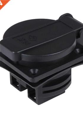 1PCS Black Waterproof AC 250V German Standard Power Outlet S