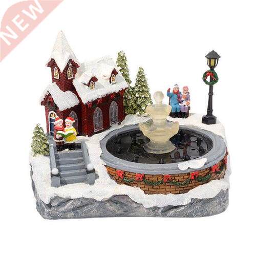 Dynamic Music Holiday Home Decor Office Fake Fountain