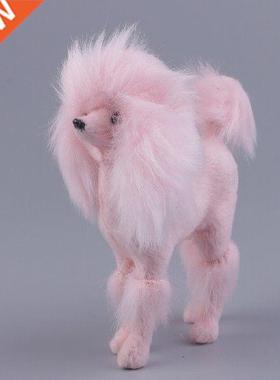 1 Pece Poodle Model Decoraton Soft And Beautful Plush