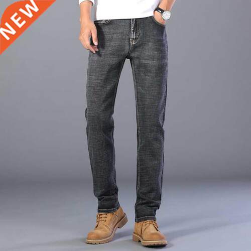 Thoshine Brand Spring Summer Men Thin Jeans Straight Slim Fi
