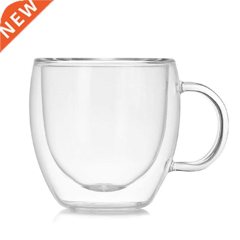 150 ML Transparent Drinkware Coffee Cups Tea Set Mugs Beer D