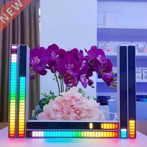 Home Sound Control Pickup LED Music Rhythm Light Car RGB