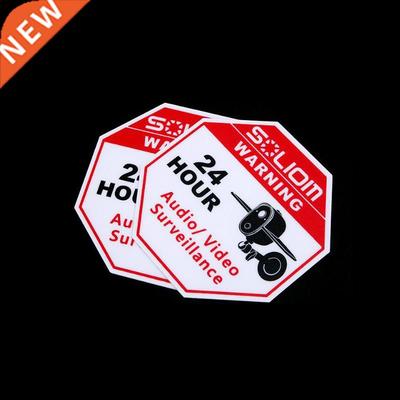 2pcs/Set Letters Cartoon Car Stickers Decals Security Syste