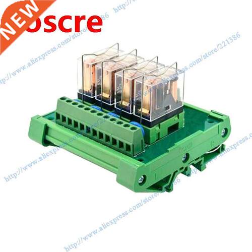 4 Channel 12V Relay Module for driver board output amplifier