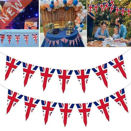 Union Jack Themed Party Decor Set Union Jack Themed Party