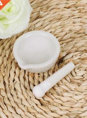 Porcelain Mortar and Pestle Spice Herb Grinder Mixing Grindi