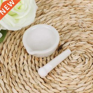 Porcelain Mortar and Pestle Spice Herb Grinder Mixing Grindi