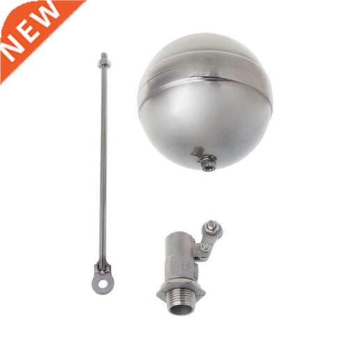 DN15 Male Thread Water Tank Ball Stainless Steel Flow Contro