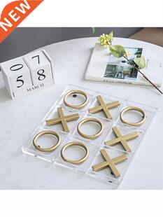 Handmade Tic Tac Toe Game with Board Resin Mold Classic Game