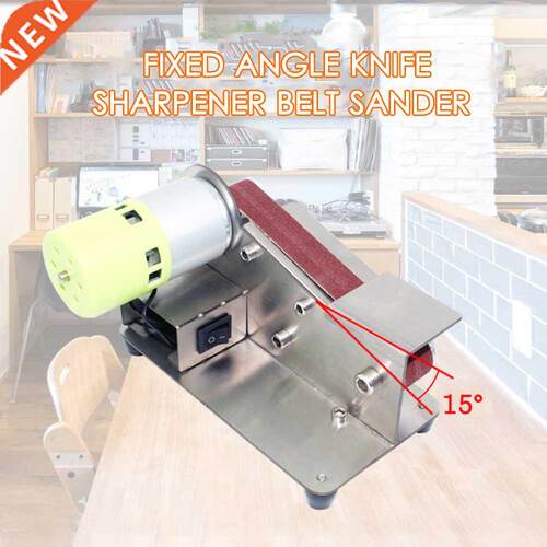 15-degree Fixed Angle Knife Sharpener Belt Sander 7 Level