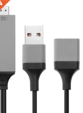 USB to HDMI AV Adapter 1080p HD TV Converter Cable for iPhon