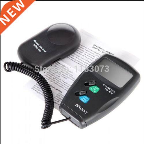 Brand New 3 Range Digital LCD 50,000 Lux Meter Photometer Lu