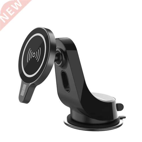 Universal Magnetic Car Phone Mount Wireless Charging 60 Deg