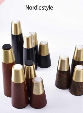 4pcs Solid Wood Table Legs for Furniture Wooden Metal Sofa B