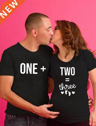 Mommy Daddy Matching Pregnancy Shirts Pregnancy Announcement