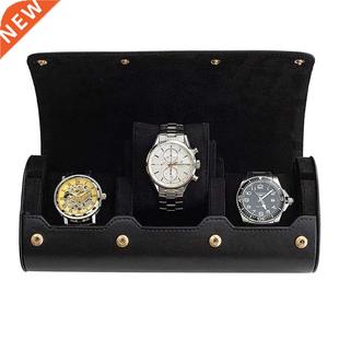 Leath Storage Slot Travel Portable Box Watch Business Chic