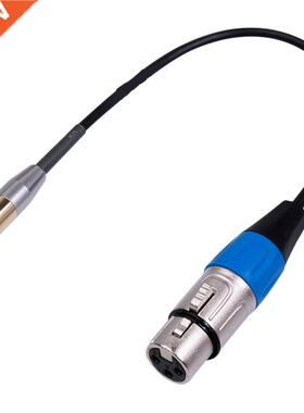 REXLIS 1FT Mini XLR Male to XLR Female Adapter Cable, 3-Pin