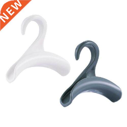 Arch Shaped Wardrobe Bag Bow Hook Storage Rack Plastic
