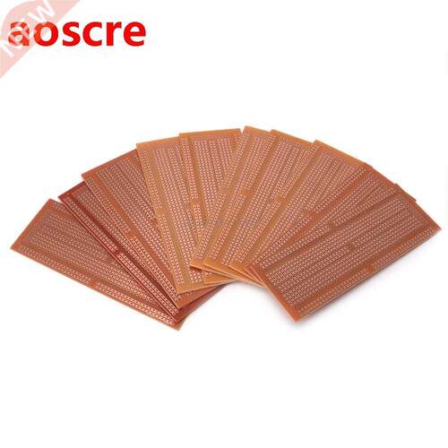 10 Pcs 4.8x13.3cm DIY Prototype Paper PCB Universal Experime