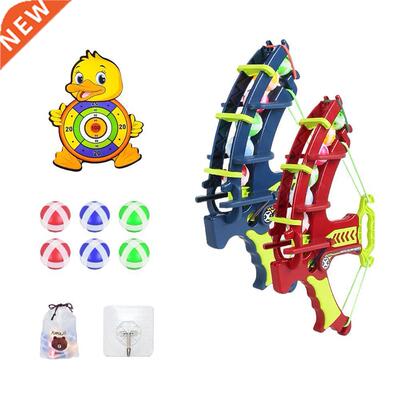 Children Sticky Ball Bow and Arrow Kids Crossbow Shooting To