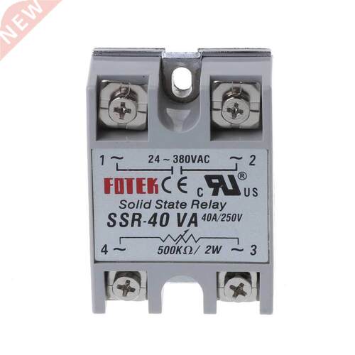 24V-80V SSR-40VA 40A DC-AC Solid State Relay Module For Tem