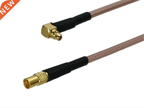 RG16 MMCX Female Jack Straight to MMCX Male Plug Right angl