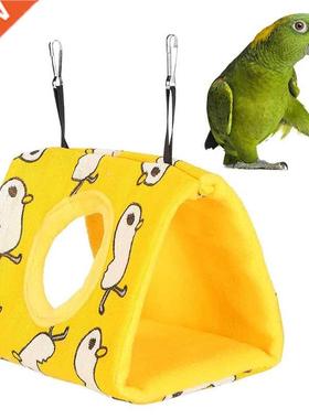 Warm Bird Nest House Shed Hut Hanging Hammock Cage