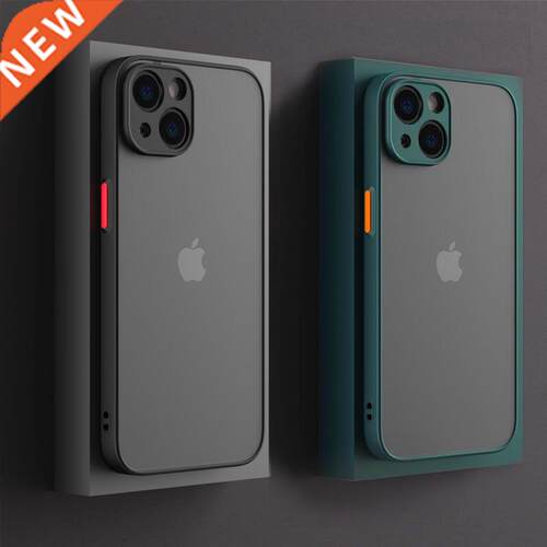 Shockproof Armor Matte Case For iPhone 13 12 11 Pro Max XR X