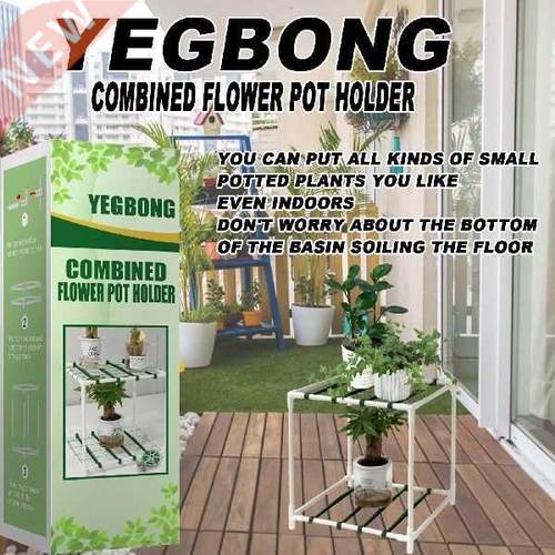 Flower Pot Rack Home Garden Indoor Display Plant Stand