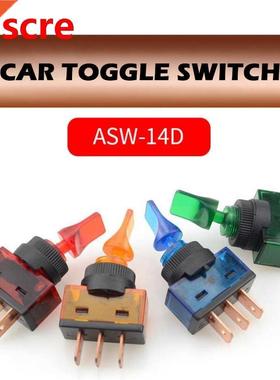 12MM 3 Feets 2 Ges Toggle Switch Plastic Illuminated Toggl