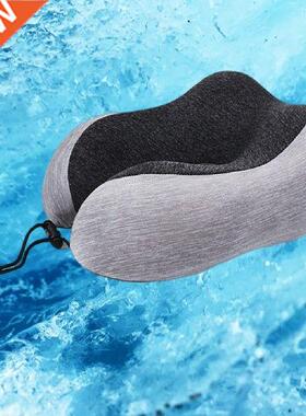 Memory Foam U Shaped Travel Pillow Neck Support Head Rest