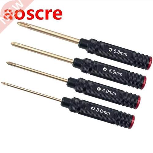 4PCS RJX 3.0mm/4.0mm/5.0mm/5.8mm Phillips Screwdriver Tools