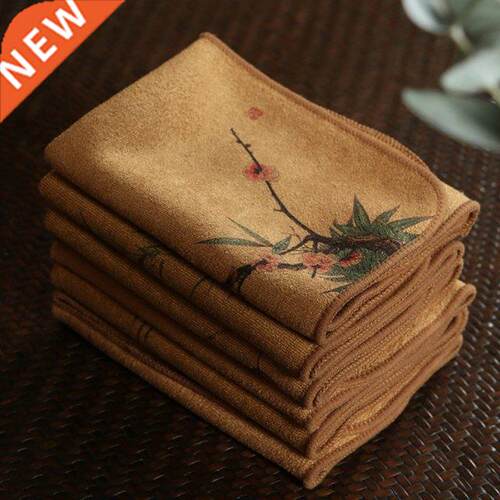 Painted Tea Towel Absorbent Rag Thickened Table Cleaning Tea