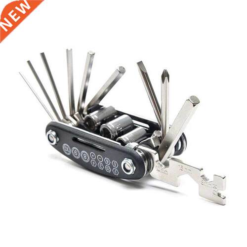 Mini Multifunction Scooter Bicycle Repair Tool 16 in 1 Kit