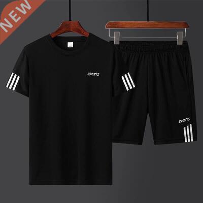new Men summer shirt sport suit man shorts basketball suit