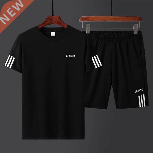 new Men summer shirt sport suit man shorts basketball suit