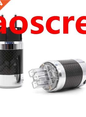 H F Power Connector Carbon Fber wth Rhodum plated EUR A