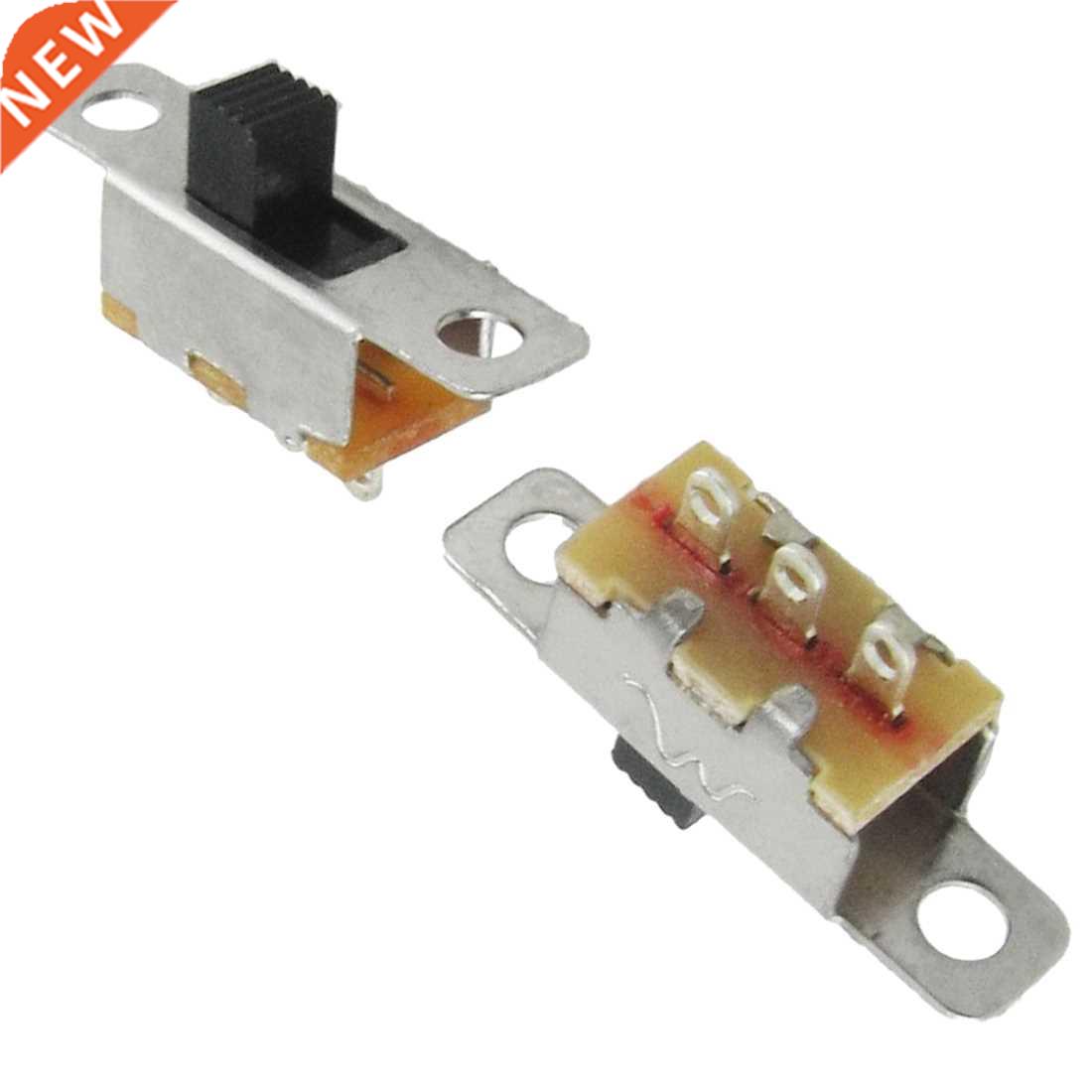 5 Pcs x On-Off 2 Position SPDT 1P2T Panel Mini Slide Switch