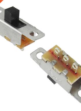 5 Pcs x On-Off 2 Position SPDT 1P2T Panel Mini Slide Switch