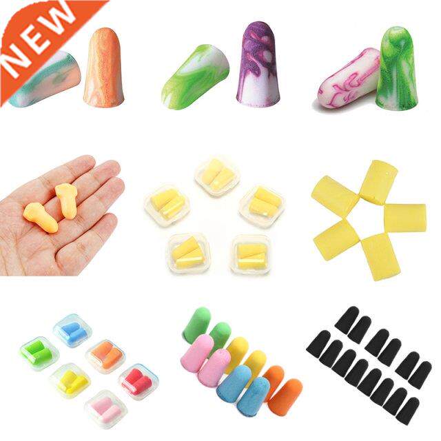 Ear Protection Comfort Soft Foam Ear Plugs Tapered Travel Sl