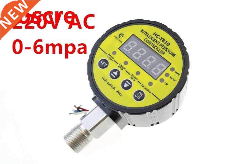 HC-Y810 220V AC 0-6mpa digital electric contact pressure gau