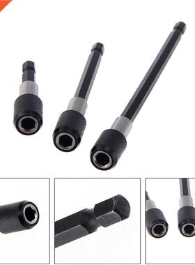 3 Pcs Extension Bit Quick Release Holder 1/4 Hex Shank Tools