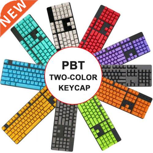 104pcs Universal Mechanical Keyboard PBT Keycaps Computer PC