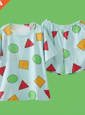 Pijama Sin Chan Man Pajama Sinchan Cotton Summer Short Sets