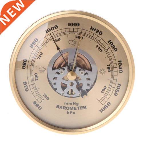 108mm Wall Mounted Barometer Perspective Round Dial Air Weat