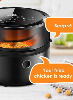 NEW 5.5L Electric Air Fryer Oven 60°Baking Deep Fryer