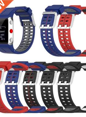 Silicone Material Replacement Watch Band for Polar V800 Doub