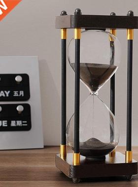 Hourglass Timer 0 Minute Decorative Wooden Sandglass Hourgl