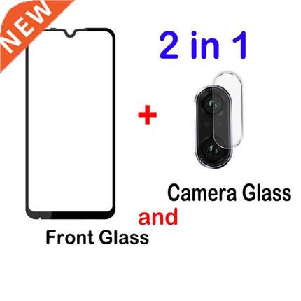 *2in1 Protective Glass Xiomi Redmi 7A Note 7 8 pro 8T 9s Le