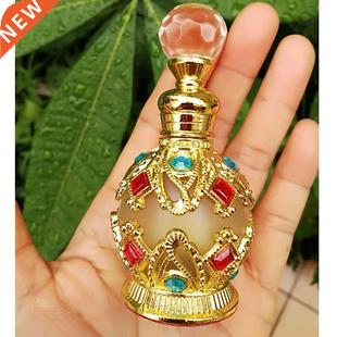 15ml Vintage Metal Perfume Bottle Arab Style Essential Oils